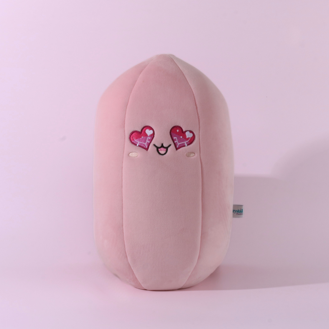 Rosie the Rose Quartz, original 14 inch Crystal Plushie, photo 2