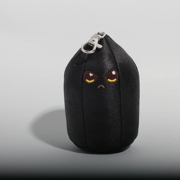 Baby Obie, the obsidian bag charm